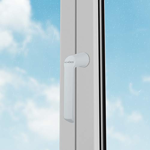 Schüco Fenstergriff Steckgriff weiß | Artikelnummer 23423500