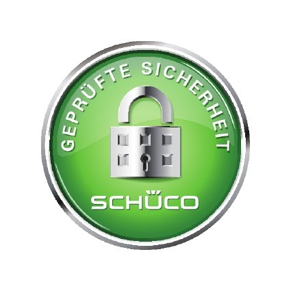 SCHÜCO Balkontürgriff Ziehgriff schwarz