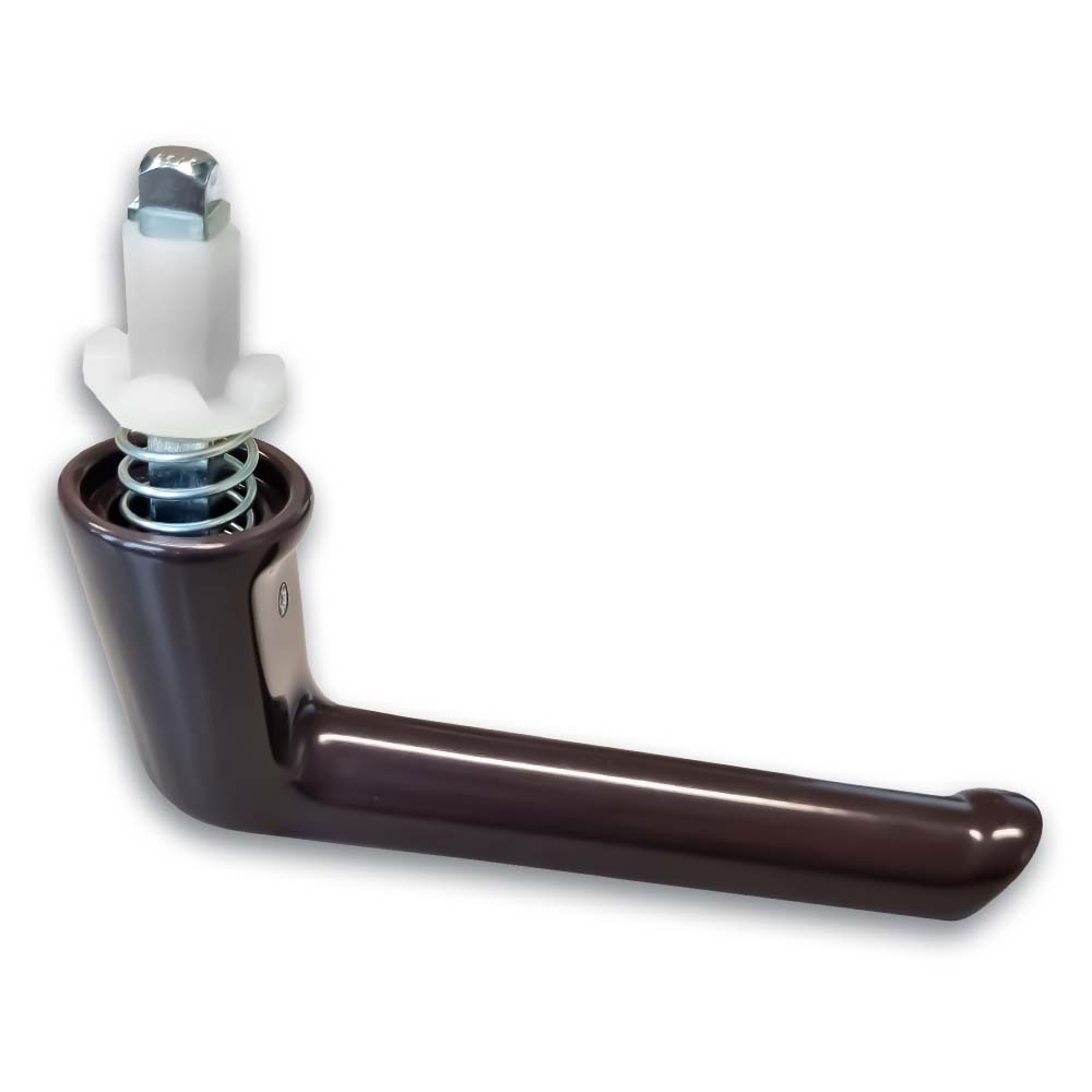 Schüco Fenstergriff Steckgriff Braun | Artikelnummer 23423600