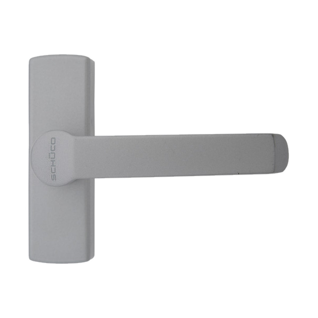 Schüco Fenstergriff 214785 – Silber (EV1), Getriebegriff für Aluminiumfenster