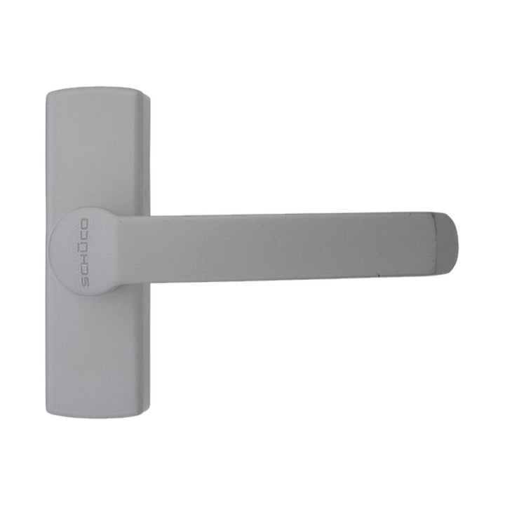 Schüco Fenstergriff 214785 – Silber (EV1), Getriebegriff für Aluminiumfenster