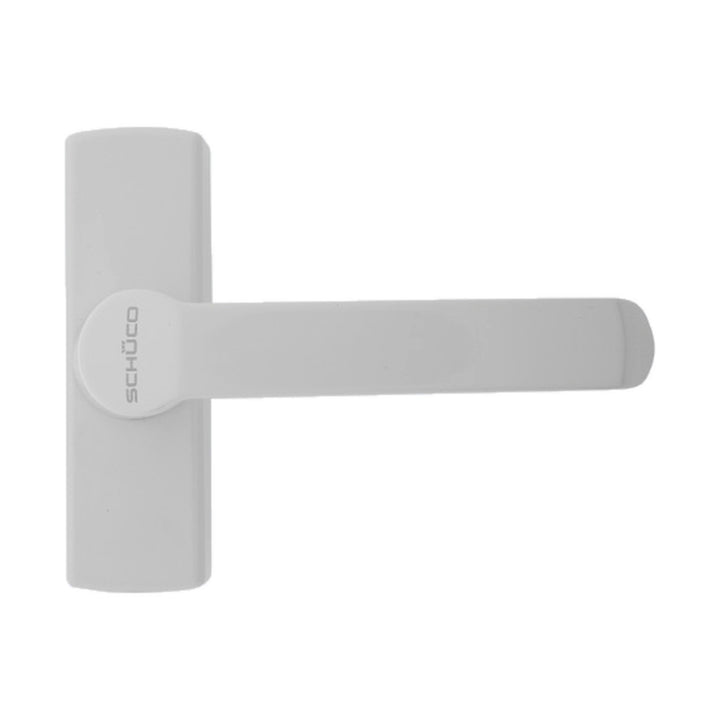 Schüco Fenstergriff 214785 – Silber (EV1), Getriebegriff für Aluminiumfenster