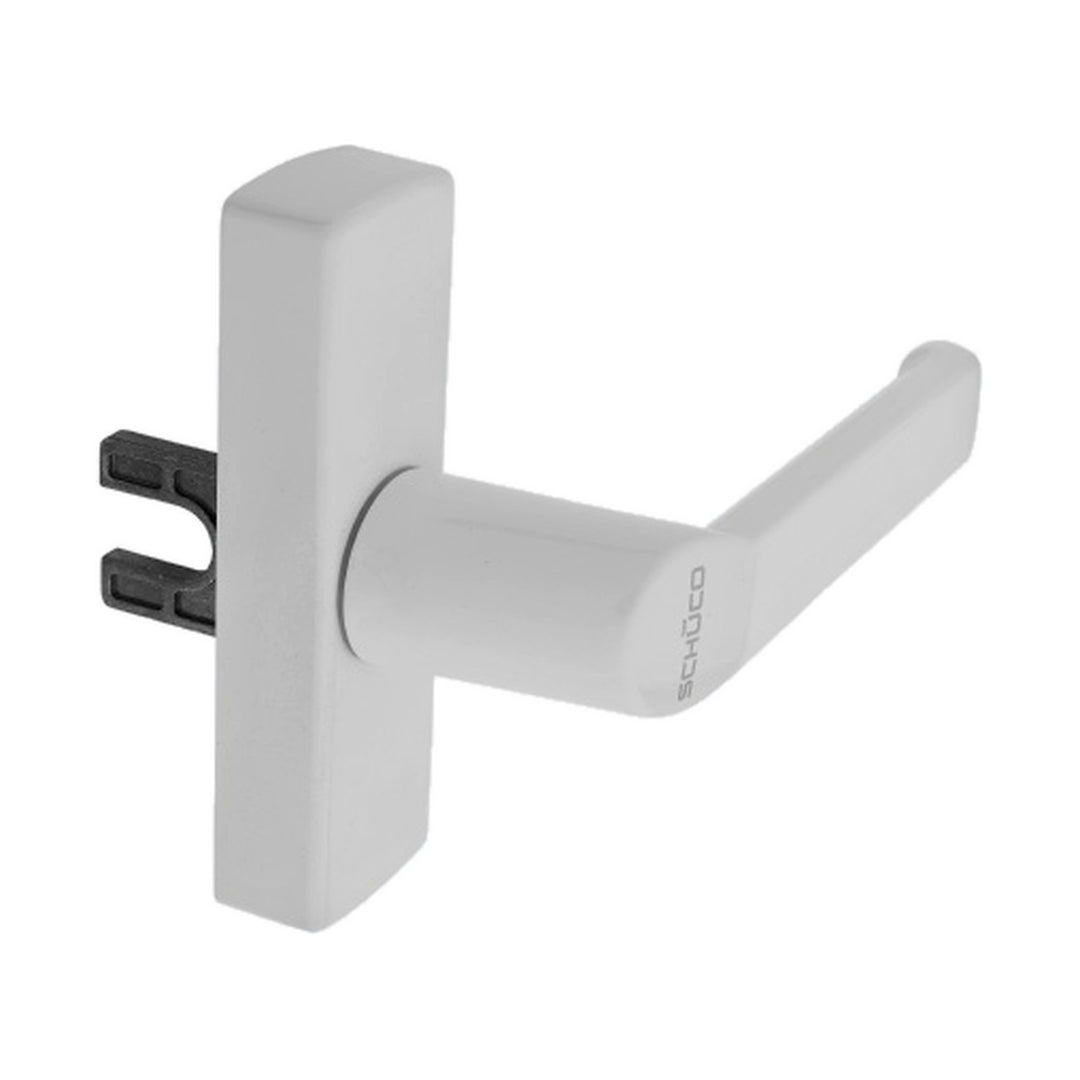 Schüco Fenstergriff 214785 – Silber (EV1), Getriebegriff für Aluminiumfenster