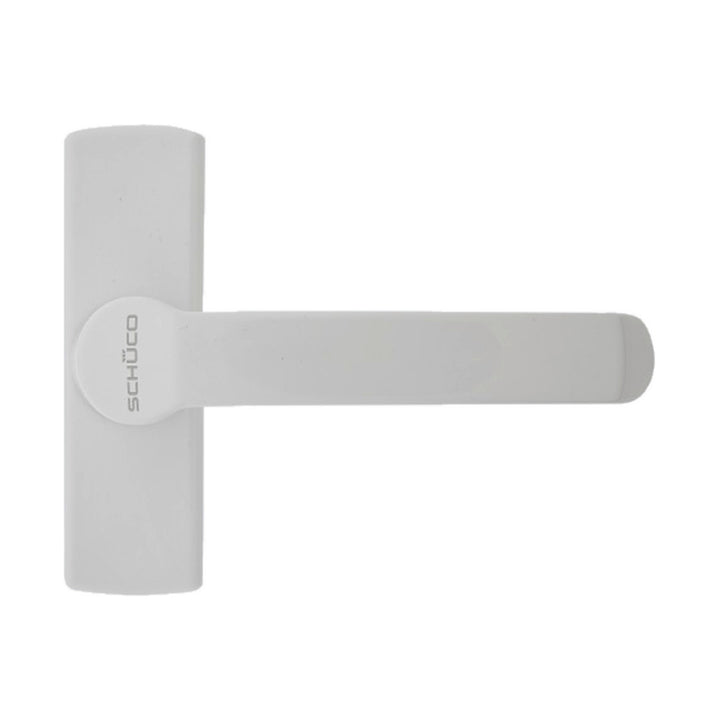 Schüco Fenstergriff 214785 – Silber (EV1), Getriebegriff für Aluminiumfenster