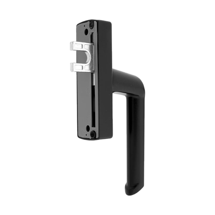 Schüco Fenstergriff 214785 – Silber (EV1), Getriebegriff für Aluminiumfenster