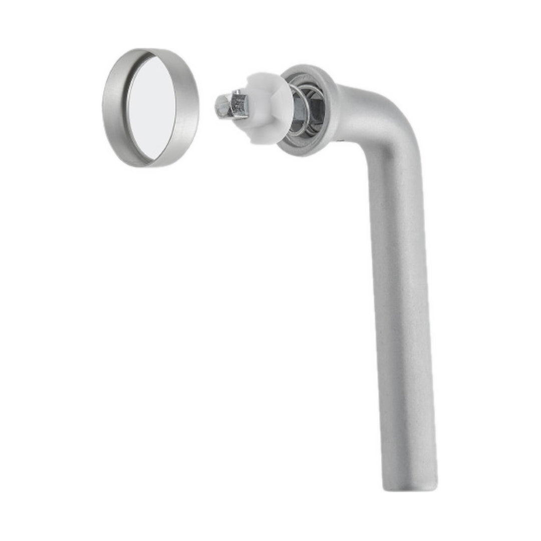 Schüco Fenstergriff 234019 – Silber (EV1), L-Form