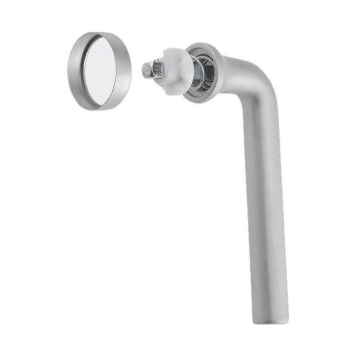 Schüco Fenstergriff 234019 – Silber (EV1), L-Form