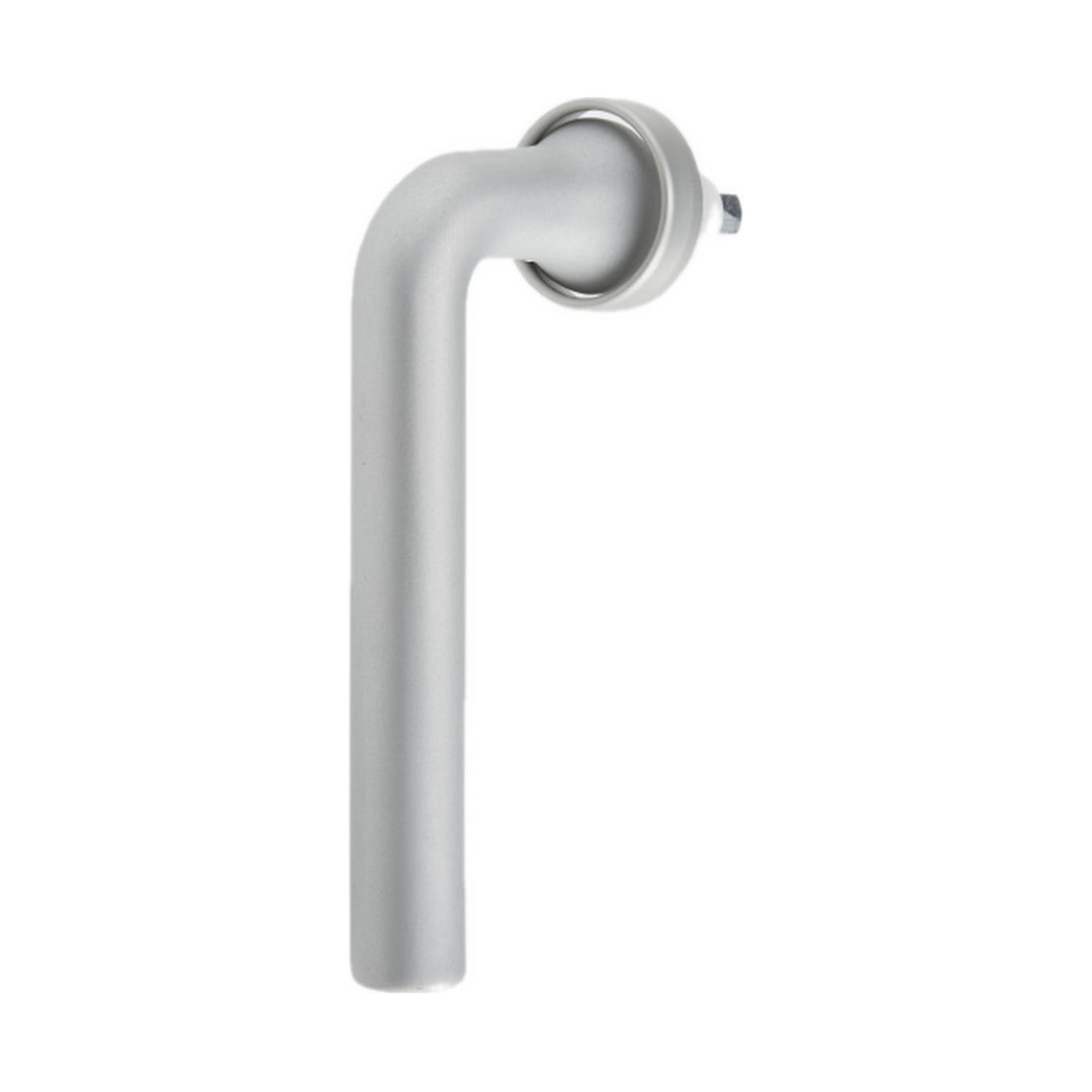 Schüco Fenstergriff 234019 – Silber (EV1), L-Form
